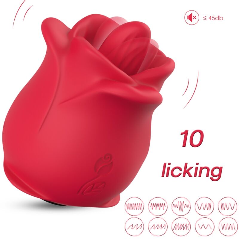 ARMONY - VIBRADOR ROSA VERMELHO 1 Armony - vibrador rosa vermelho