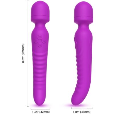 Alternative view of ARMONY - MASSAGER MISSION E VIBRADOR EFEITO DE CALOR ROXO