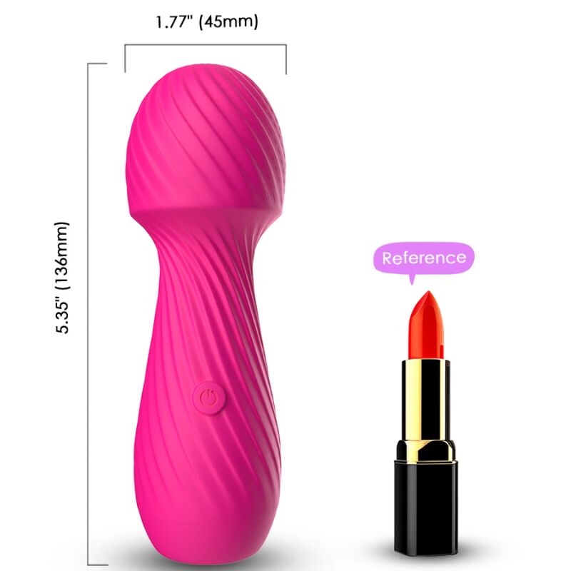 ARMONY - DAZZLE MASSAGER E VIBRADOR PEQUENO FÚCSIA 1 Armony - dazzle massager e vibrador pequeno fúcsia