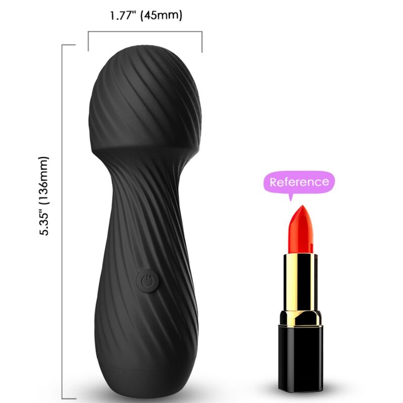 ARMONY - DAZZLE MASSAGER E VIBRADOR PEQUENO PRETO 1 Armony - dazzle massager e vibrador pequeno preto