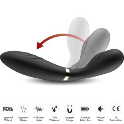 Armony - massager y-wand e vibrador cabeça dupla preto armony massagers caliente. Pt