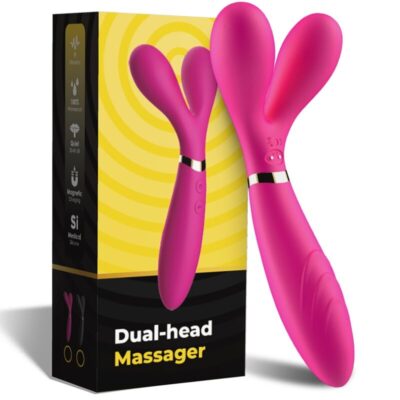 Armony - massager y-wand e vibrador cabeça dupla fúcsia armony massagers caliente. Pt