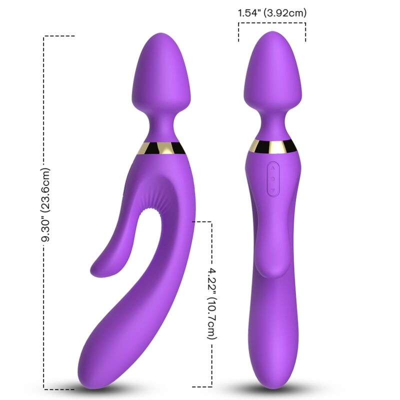 ARMONY - MASSAGER E VIBRADOR COELHO ROXO 1 Armony - massager e vibrador coelho roxo