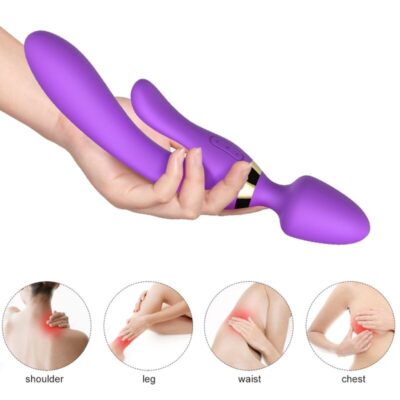 Alternative view of ARMONY - MASSAGER E VIBRADOR COELHO ROXO