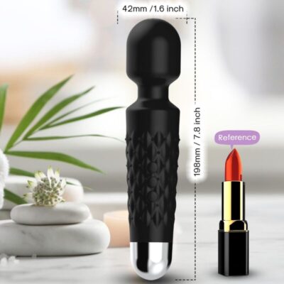 Alternative view of ARMONY - MASSAGER E VIBRADOR POSTMAN CABEÇA SUPER FLEXÍVEL PRETA