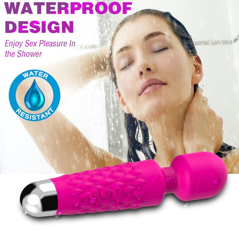 ARMONY - MASSAGER POSTMAN E VIBRADOR CABEÇA SUPER FLEXÍVEL FÚCSIA 3 Armony - massager postman e vibrador cabeça super flexível fúcsia - image 3