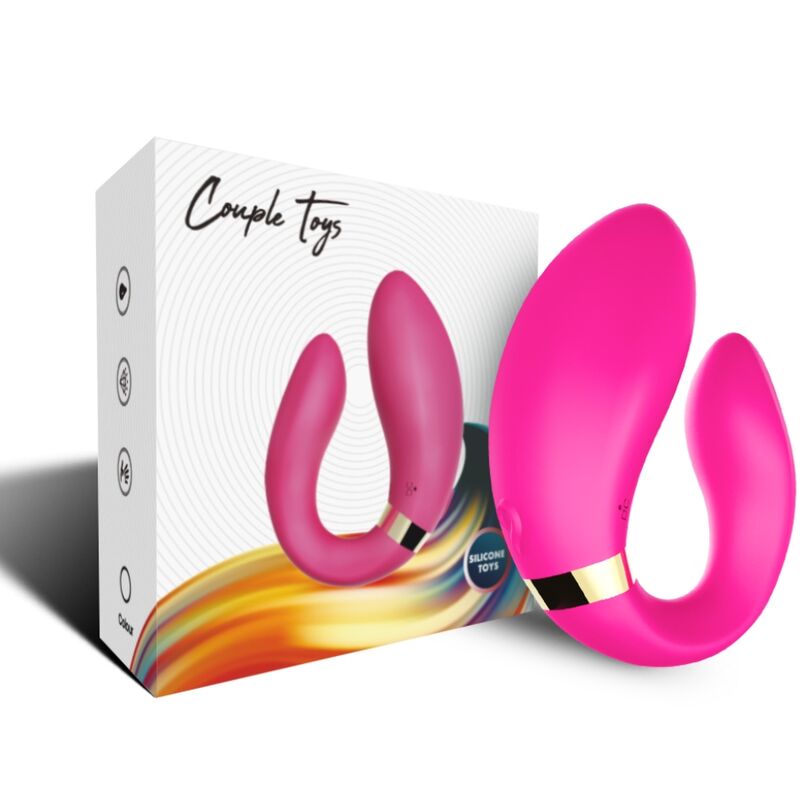 ARMONY - VIBRADOR CRESCENTE PARA CASAIS CONTROLE REMOTO FÚCSIA 4 Armony - vibrador crescente para casais controle remoto fúcsia - image 4