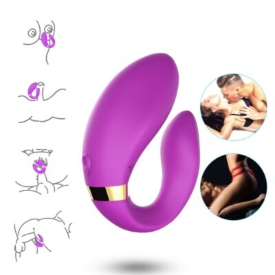 Alternative view of ARMONY - VIBRADOR CRESCENTE PARA CASAIS COM CONTROLE REMOTO ROXO