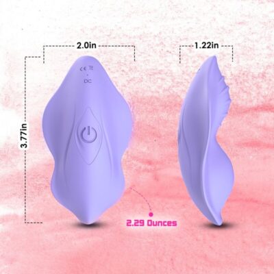Alternative view of ARMONY - WHISPER WEARABLE CALÇAS VIBRADOR DE CONTROLE REMOTO ROXO