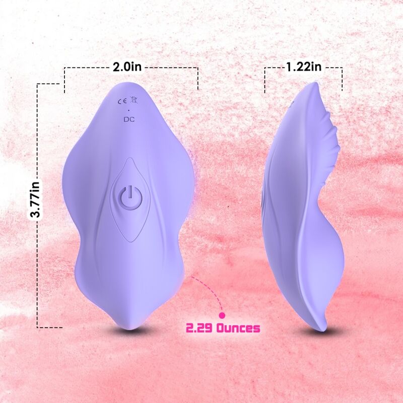 ARMONY - WHISPER WEARABLE CALÇAS VIBRADOR DE CONTROLE REMOTO ROXO 2 Armony - whisper wearable calças vibrador de controle remoto roxo - image 2