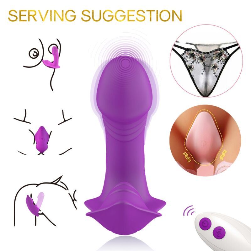 ARMONY - VIBRADOR DE APITO CONTROLE REMOTO INTRODUZÍVEL ROXO 1 Armony - vibrador de apito controle remoto introduzível roxo