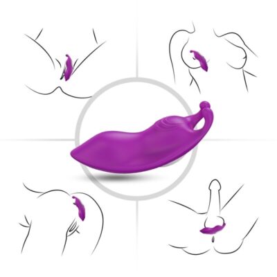 Armony - honeybee wearable calças vibrador g-spot controle remoto roxo armony wearables caliente. Pt