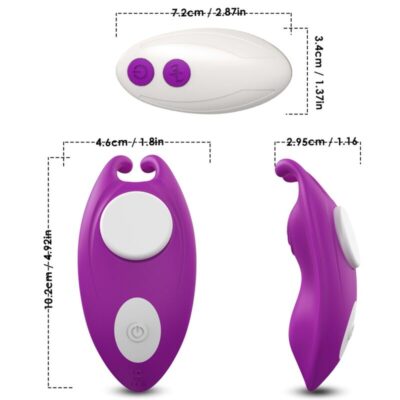 Armony - honeybee wearable calças vibrador g-spot controle remoto roxo armony wearables caliente. Pt