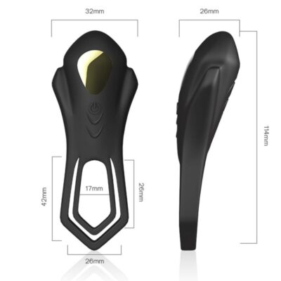 Armony - vibrador roadster anel duplo controle remoto preto armony for him caliente. Pt