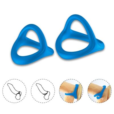 ARMONY - ANEL DUPLO SILICONE TRESOR AZUL 5 Armony - anel duplo silicone tresor azul armony for him caliente. Pt