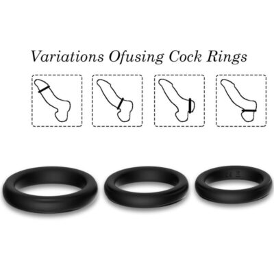 ARMONY - ANEL TRIPLO DE SILICONE LUMINOSO 9 Armony - anel triplo de silicone luminoso armony for him caliente. Pt