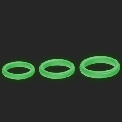 Alternative view of ARMONY - ANEL TRIPLO DE SILICONE LUMINOSO