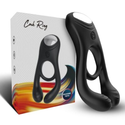Armony - anel vibrador duplo veyron para casais com controle remoto preto armony for him caliente. Pt
