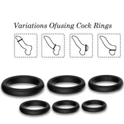 ARMONY - ANÉIS DE BLOQUEIO SILICONE PRETO 5 Armony - anéis de bloqueio silicone preto armony for him caliente. Pt