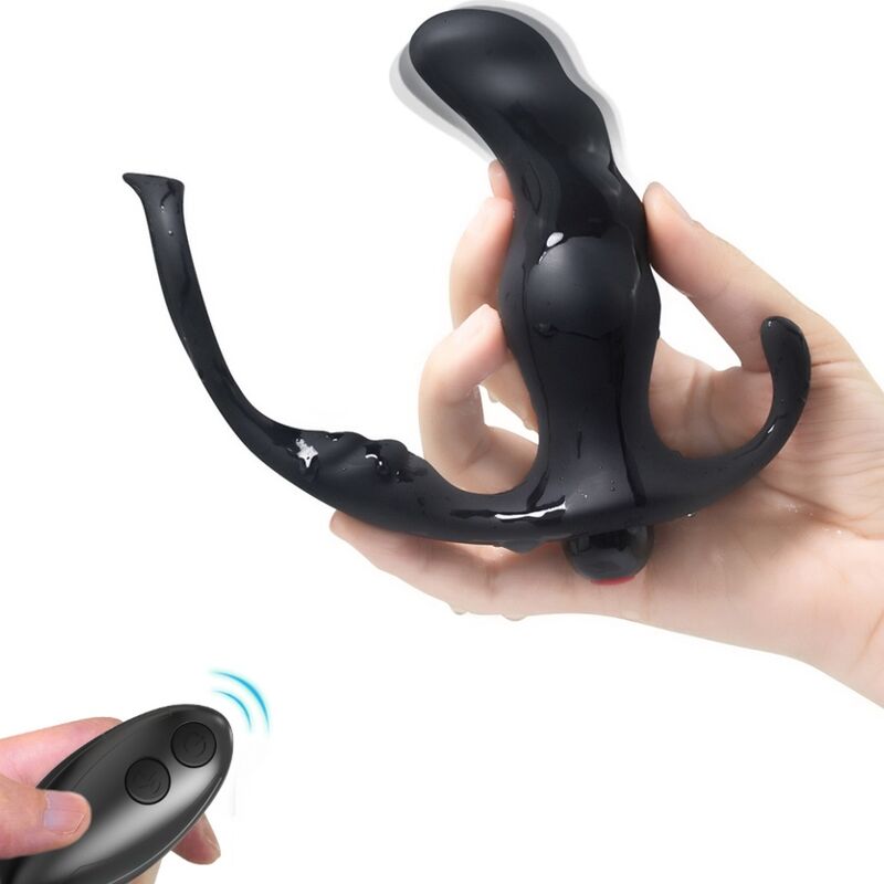 ARMONY - KNIGHT VIBRADOR ANAL PRÓSTATA E ANEL CONTROLE REMOTO PRETO 1 Armony - knight vibrador anal próstata e anel controle remoto preto