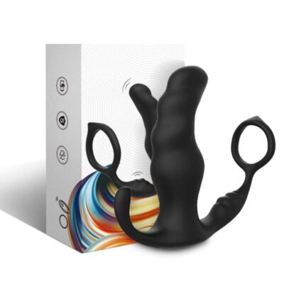ARMONY - KNIGHT VIBRADOR ANAL PRÓSTATA E ANEL CONTROLE REMOTO PRETO 7 Armony - knight vibrador anal próstata e anel controle remoto preto armony anal caliente. Pt