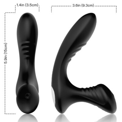 Alternative view of ARMONY - STORM VIBRADOR ANAL PRÓSTATA E PLUG CONTROLE REMOTO PRETO