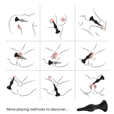Alternative view of ARMONY - VIBRADOR E PLUG ANAL CONTROLE REMOTO PRETO