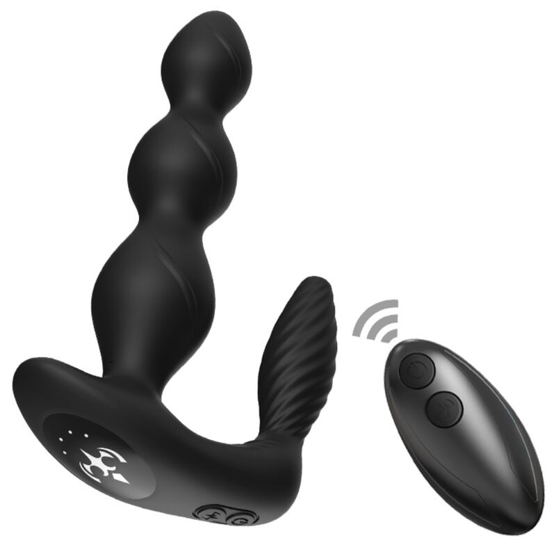 ARMONY - VIBRADOR E ESTIMULADOR MANFUN PLUG ANAL CONTROLE REMOTO PRETO 1 Armony - vibrador e estimulador manfun plug anal controle remoto preto