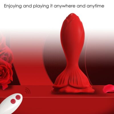 Armony - vibrador rosa e plug anal pequeno controle remoto vermelho armony anal caliente. Pt
