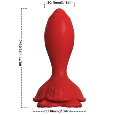 Alternative view of ARMONY - VIBRADOR ROSA E PLUG ANAL PEQUENO CONTROLE REMOTO VERMELHO