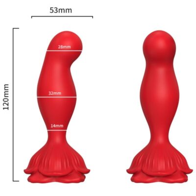 Alternative view of ARMONY - VIBRADOR ROSA E PLUG ANAL CONTROLE REMOTO VERMELHO