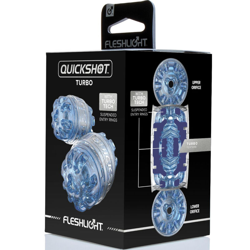 FLESHLIGHT - MASTURBADOR QUICKSHOT TURBO AZUL GELO 7 Fleshlight - masturbador quickshot turbo azul gelo - image 7