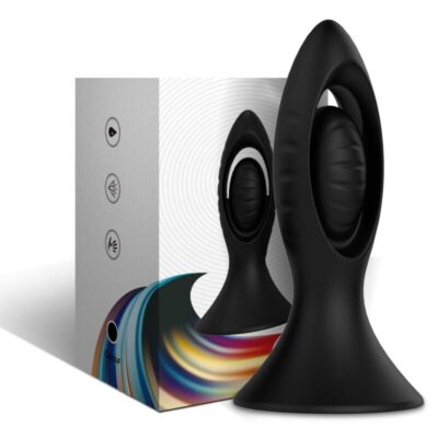 ARMONY - VIBRADOR E PLUG ANAL SILICONE PRETO 9 Armony - vibrador e plug anal silicone preto armony anal caliente. Pt