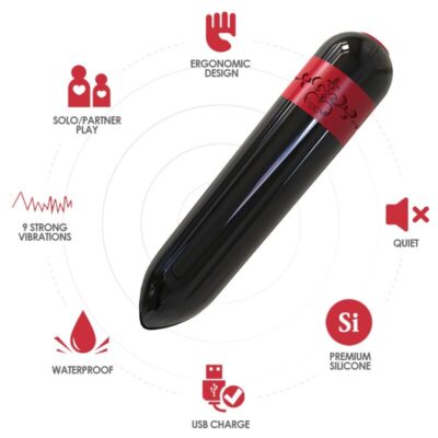 Alternative view of ARMONY - BALA VIBRADOR FOGUETE PRETO
