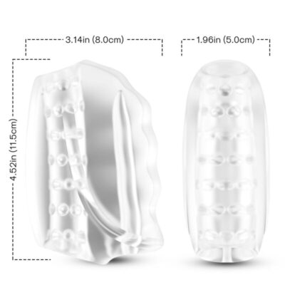 Alternative view of ARMONY - MASTER MASTURBADOR E VIBRADOR TRANSPARENTE