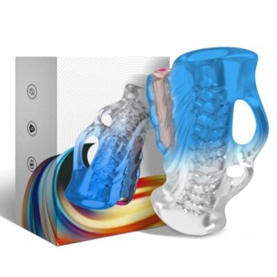 Armony - masturbador dedo e vibrador gradiente azul armony for him caliente. Pt
