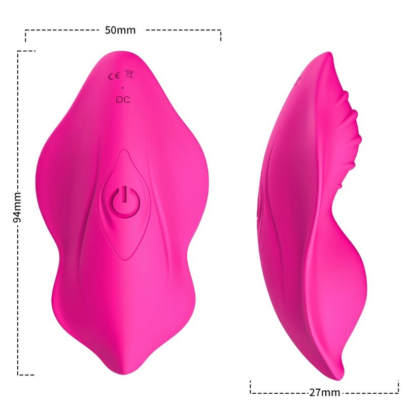 ARMONY - WHISPER WEARABLE CALÇAS VIBRADOR DE CONTROLE REMOTO FÚCSIA 3 Armony - whisper wearable calças vibrador de controle remoto fúcsia - image 3