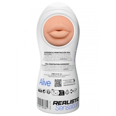 Alive - maxi flex masturbador masculino oral tamanho l alive caliente. Pt