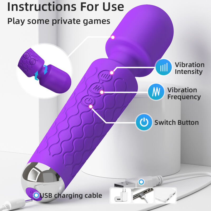 ARMONY - MASSAGER E VIBRADOR VIOLETA 6 Armony - massager e vibrador violeta - image 6