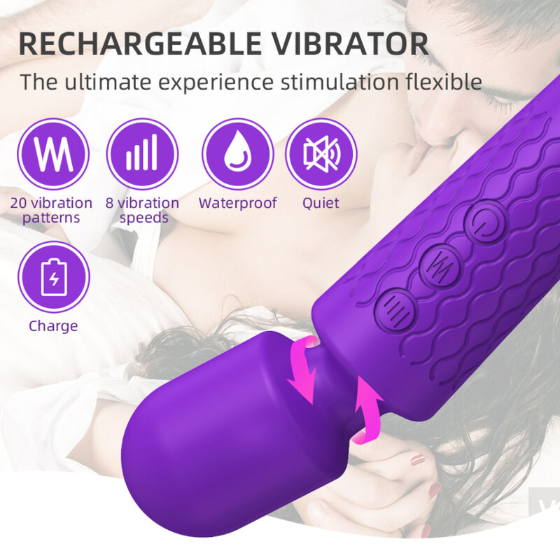 ARMONY - MASSAGER E VIBRADOR VIOLETA 2 Armony - massager e vibrador violeta - image 2
