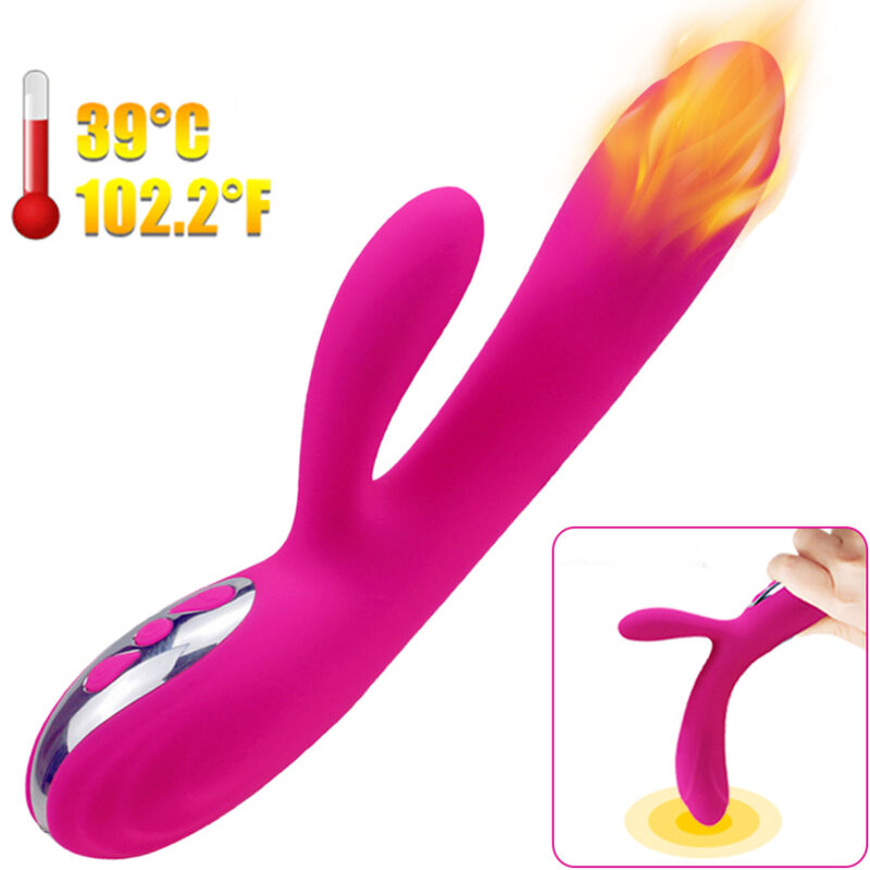 ARMONY - VIBRADOR E ESTIMULADOR FLEXÍVEL COM EFEITO DE CALOR FÚCSIA 1 Armony - vibrador e estimulador flexível com efeito de calor fúcsia