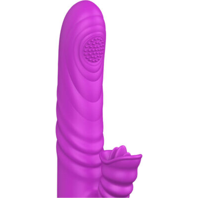 Alternative view of ARMONY - VIBRADOR MULTIFUNO ANGELIA COM LÍNGUA ESTIMULANTE EFEITO CALOR VIOLETA