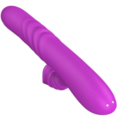 Armony - vibrador multifuno angelia com língua estimulante efeito calor violeta armony vibrators caliente. Pt