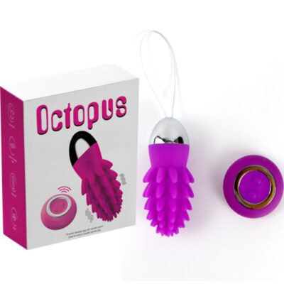 Armony - ovo vibratório violeta octopus cactus controle remoto armony stimulators caliente. Pt