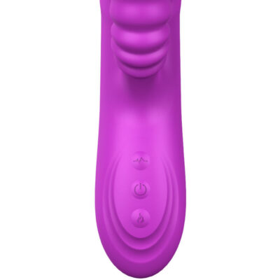 Armony - angelia vibrador multifuno língua dupla efeito de calor violeta armony vibrators caliente. Pt