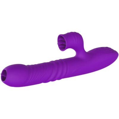 Alternative view of ARMONY - VIBRADOR DE COELHO TOTALMENTE G SPOT COM EFEITO DE CALOR VIOLETA DE LÍNGUA ESTIMULANTE