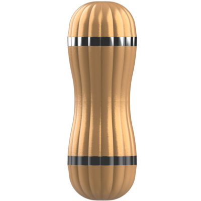 Armony - bevis duplo masturbador vaginal e bocal sem vibração dourado armony for him caliente. Pt