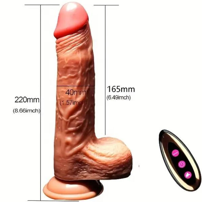 ARMONY - VIBRADOR DILDO REALÍSTICO E CONTROLE REMOTO 22.5 CM 5 Armony - vibrador dildo realístico e controle remoto 22. 5 cm - image 5