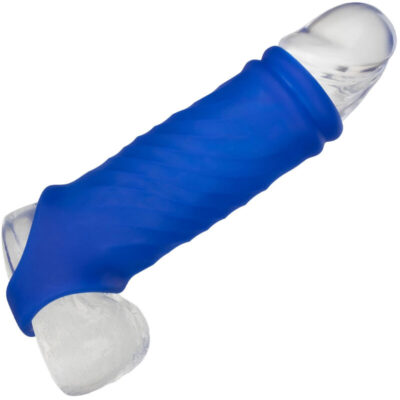 Calexotics - admiral wave penis cover líquido silicone azul calexotics caliente. Pt