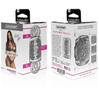 Fleshlight - masturbador duplo quickshot outono falls fleshlight origin caliente. Pt